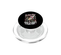 Je Pique Fort mais Je Souris Plus Fort Infirmière PopSockets PopGrip pour MagSafe