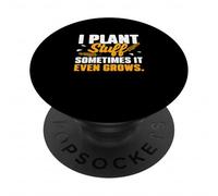 Je Plante des Trucs Parfois, il Pousse même Un agronome agronome PopSockets PopGrip Adhésif
