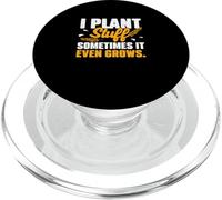 Je Plante des Trucs Parfois, il Pousse même Un agronome agronome PopSockets PopGrip pour MagSafe