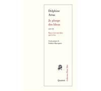 Je plonge des bleus Poésie 2025 - Delphine Arras - Quartett - broché - Poésie
