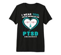 Je Porte de la Sarcelle pour ma Belle-mère Sensibilisation au SSPT T-Shirt Haut de Gamme