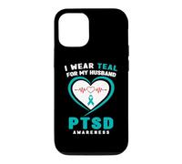 Je Porte de la Sarcelle pour Mon Mari Sensibilisation au SSPT Coque pour iPhone 12/12 Pro