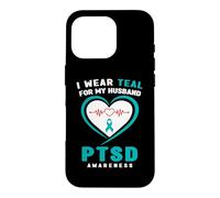 Je Porte de la Sarcelle pour Mon Mari Sensibilisation au SSPT Coque pour iPhone 16 Pro