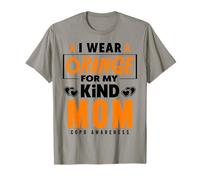 Je Porte de l'orange pour ma Maman Sensibilisation à la MPOC T-Shirt