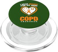 Je Porte de l'orange pour ma mère Sensibilisation à la MPOC PopSockets PopGrip pour MagSafe