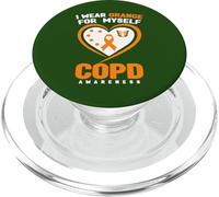 Je Porte de l'orange pour Moi-même Sensibilisation à la MPOC PopSockets PopGrip pour MagSafe