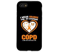 Je Porte de l'orange pour Mon Beau-père Sensibilisation à la MPOC Coque pour iPhone SE (2020) / 7/8