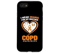 Je Porte de l'orange pour Mon frère Sensibilisation à la MPOC Coque pour iPhone SE (2020) / 7/8