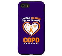 Je Porte de l'orange pour Mon Grand-père Sensibilisation à la MPOC Coque pour iPhone SE (2020) / 7/8