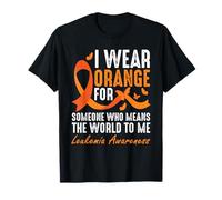 Je porte de l'orange pour quelqu'un qui représente tout pour moi T-Shirt