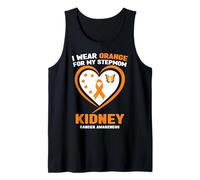 Je Porte de l'orange pour sensibiliser ma Belle-mère au Cancer du Rein Débardeur