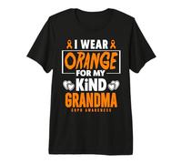 Je Porte de l'orange pour sensibiliser ma Grand-mère à la BPCO T-Shirt Haut de Gamme
