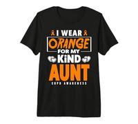 Je Porte de l'orange pour sensibiliser ma Tante à la BPCO T-Shirt Haut de Gamme