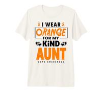 Je Porte de l'orange pour sensibiliser ma Tante à la BPCO T-Shirt Haut de Gamme