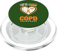 Je Porte de l'orange pour sensibiliser Mon Beau-père à la BPCO PopSockets PopGrip pour MagSafe