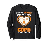 Je Porte de l'orange pour sensibiliser Mon Fils à la BPCO Manche Longue