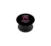Je Porte des Ailes Bordeaux pour Quelqu'un Qui représente Tout pour Moi PopSockets PopGrip Adhésif
