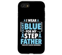 Je Porte du Bleu Clair pour Le Cancer de la Prostate de Mon Beau-père Coque pour iPhone SE (2020) / 7/8