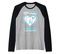Je Porte du Bleu Clair pour sensibiliser Mon Grand-père au Cancer de la Prostate Manche Raglan