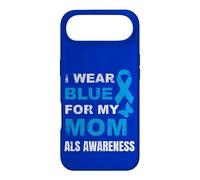 Je Porte du Bleu pour SENSIBILISER MA MÈRE À LA MALADIE Coque pour iPhone Air