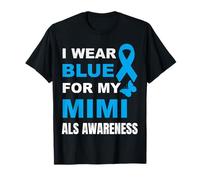 JE PORTE DU BLEU POUR SENSIBILISER MA MIMI À LA T-Shirt
