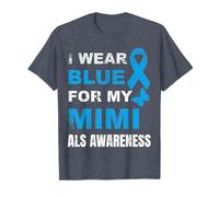 JE PORTE DU BLEU POUR SENSIBILISER MA MIMI À LA T-Shirt
