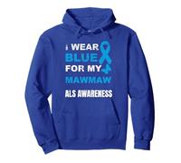 Je Porte du Bleu pour SENSIBILISER MA Population À LA MALADIE DE LA Mawmaw Sweat à Capuche