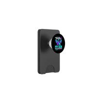 Je Porte du Bleu Sarcelle et du Violet pour prévenir Le Suicide de Mon Fils PopSockets PopWallet pour MagSafe