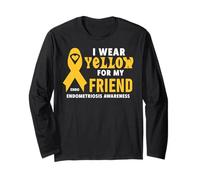 Je Porte du Jaune pour Mon ami Endo Awareness Manche Longue