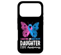 Je Porte du Rose et du Bleu pour ma Fille Coque pour iPhone 17 Pro