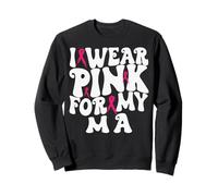 Je Porte du Rose pour Les Enfants de ma maîtrise du Cancer du Sein Sweatshirt