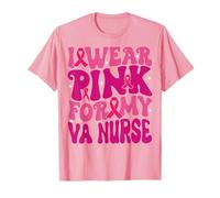 Je Porte du Rose pour Les Enfants de Mon infirmière VA T-Shirt