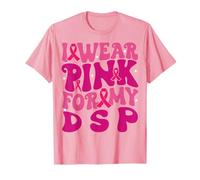 Je Porte du Rose pour Les Enfants de Mon Personnel d'assistance DSP Direct T-Shirt