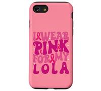 Je Porte du Rose pour Les Enfants de My Lola Breast Cancer Awareness Coque pour iPhone SE (2020) / 7/8