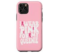 Je Porte du Rose pour Les Enfants de My Queenie Breast Cancer Awareness Coque pour iPhone 11 Pro