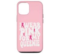 Je Porte du Rose pour Les Enfants de My Queenie Breast Cancer Awareness Coque pour iPhone 12/12 Pro