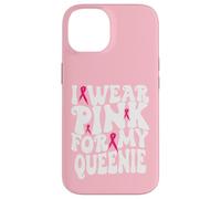Je Porte du Rose pour Les Enfants de My Queenie Breast Cancer Awareness Coque pour iPhone 14