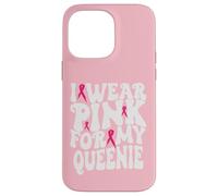 Je Porte du Rose pour Les Enfants de My Queenie Breast Cancer Awareness Coque pour iPhone 14 Pro Max