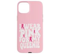 Je Porte du Rose pour Les Enfants de My Queenie Breast Cancer Awareness Coque pour iPhone 15 Plus