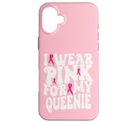 Je Porte du Rose pour Les Enfants de My Queenie Breast Cancer Awareness Coque pour iPhone 16 Plus