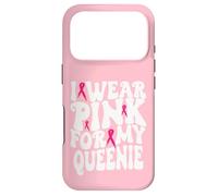 Je Porte du Rose pour Les Enfants de My Queenie Breast Cancer Awareness Coque pour iPhone 17 Pro