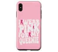 Je Porte du Rose pour Les Enfants de My Queenie Breast Cancer Awareness Coque pour iPhone XS Max