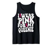 Je Porte du Rose pour Les Enfants de My Queenie Breast Cancer Awareness Débardeur