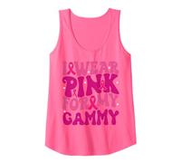 Je Porte du Rose pour ma Campagne de Sensibilisation au Cancer du Sein Débardeur