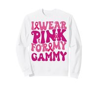 Je Porte du Rose pour ma Campagne de Sensibilisation au Cancer du Sein Sweatshirt