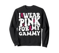 Je Porte du Rose pour ma Campagne de Sensibilisation au Cancer du Sein Sweatshirt