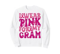 Je Porte du Rose pour ma Campagne de Sensibilisation au Cancer du Sein Sweatshirt