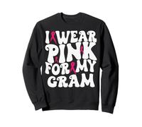 Je Porte du Rose pour ma Campagne de Sensibilisation au Cancer du Sein Sweatshirt