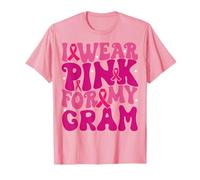 Je Porte du Rose pour ma Campagne de Sensibilisation au Cancer du Sein T-Shirt