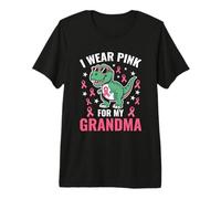 Je Porte du Rose pour ma Grand-mère T-Shirt Haut de Gamme